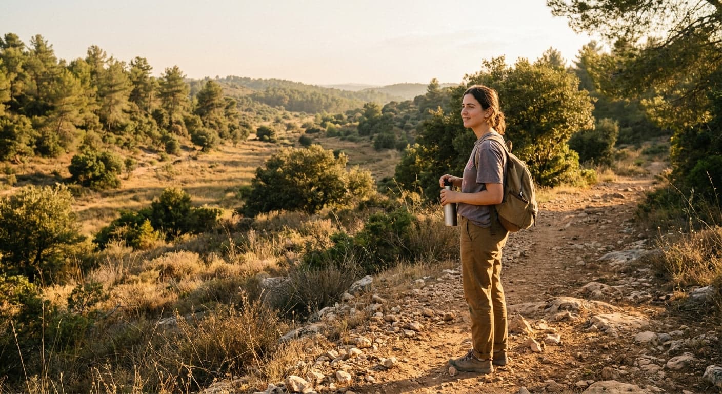 Nature enthusiasts enjoying the outdoors in Ateret