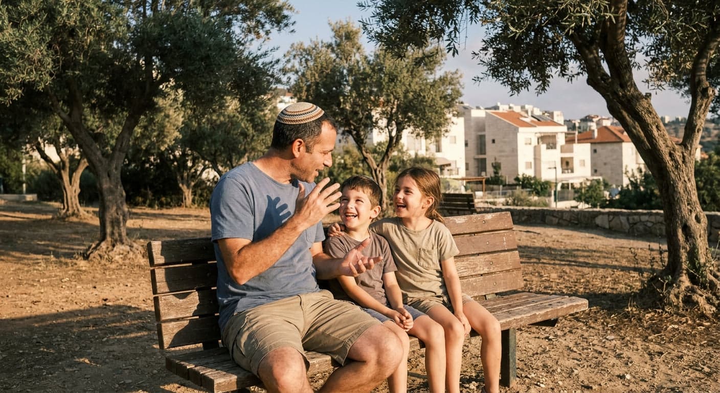 Family enjoying community life in Carmel