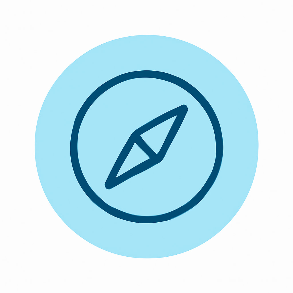 Icon representing practical location