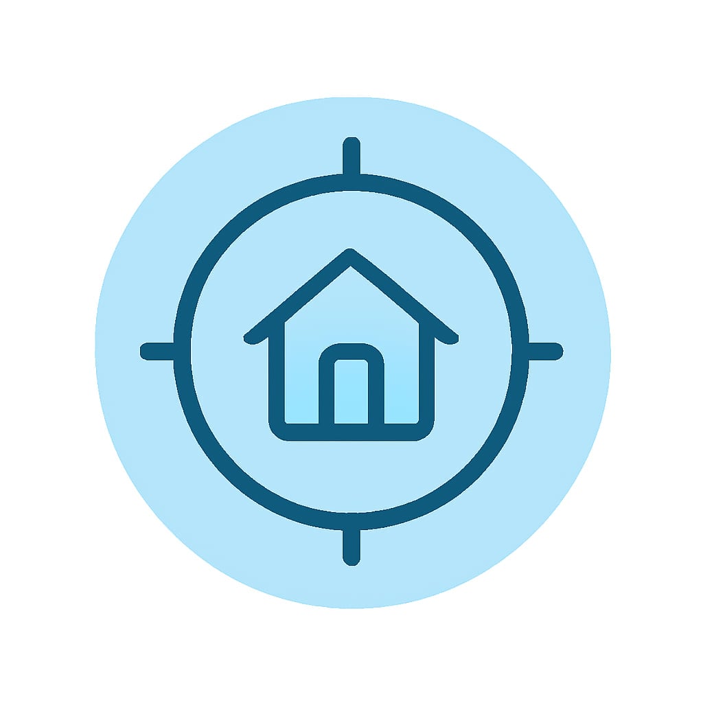 Icon representing practical location