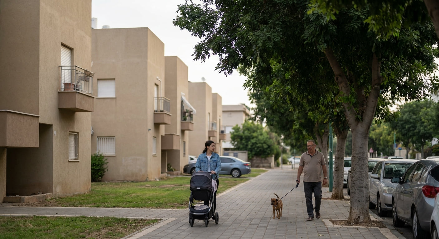 Daily living scene in Beit Shean