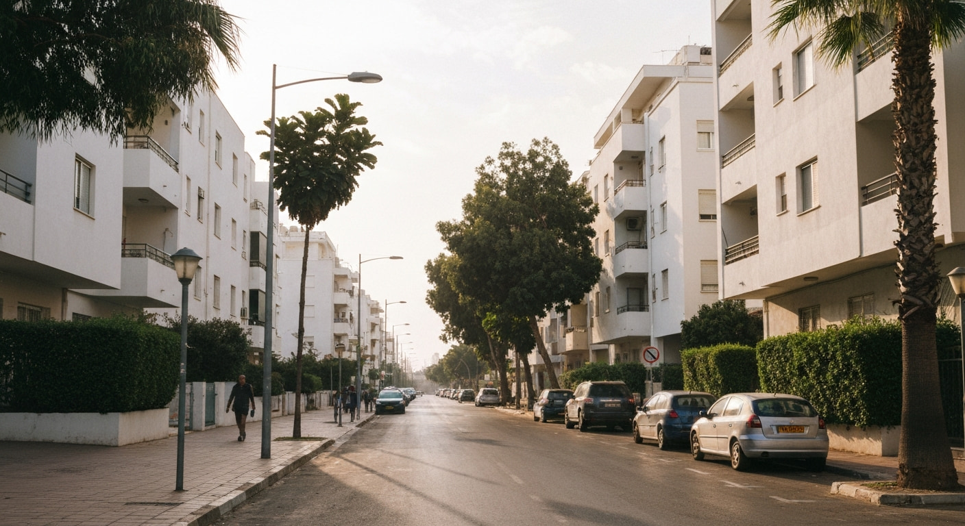 A scenic view of Givat Shmuel in Tel Aviv District