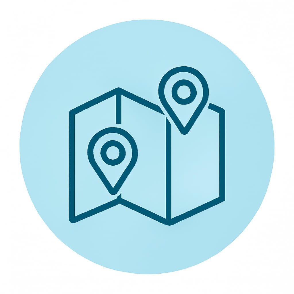Services icon representing local amenities
