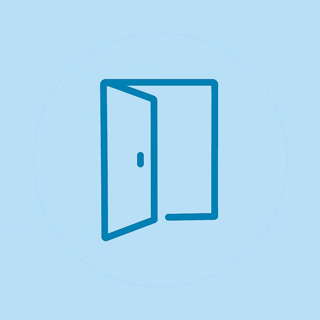 Privacy icon representing space