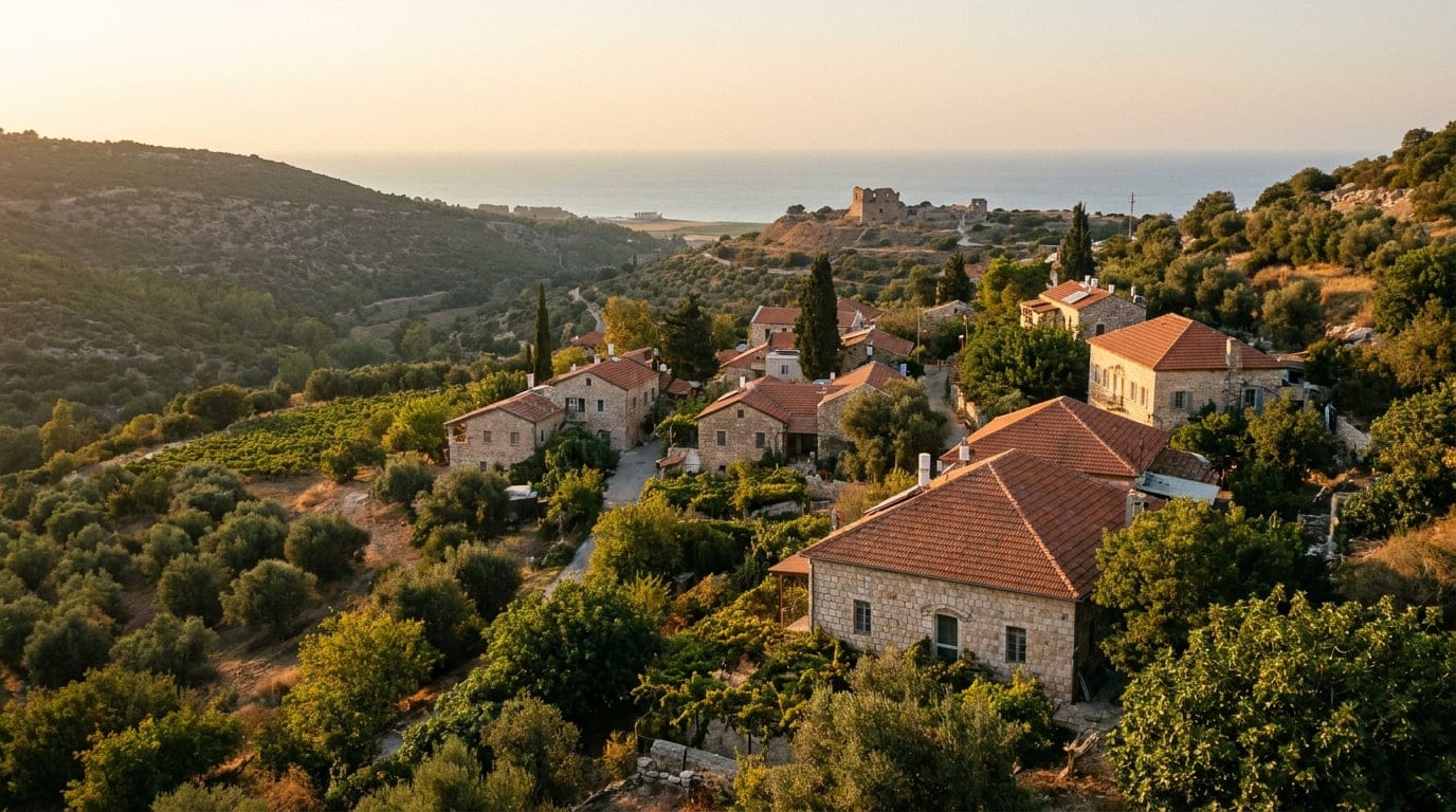 Scenic view of Ein Hod in Haifa District