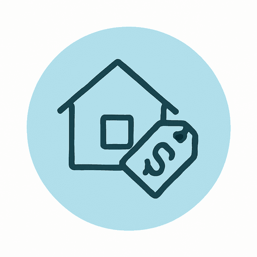 Property types icon representing diversity