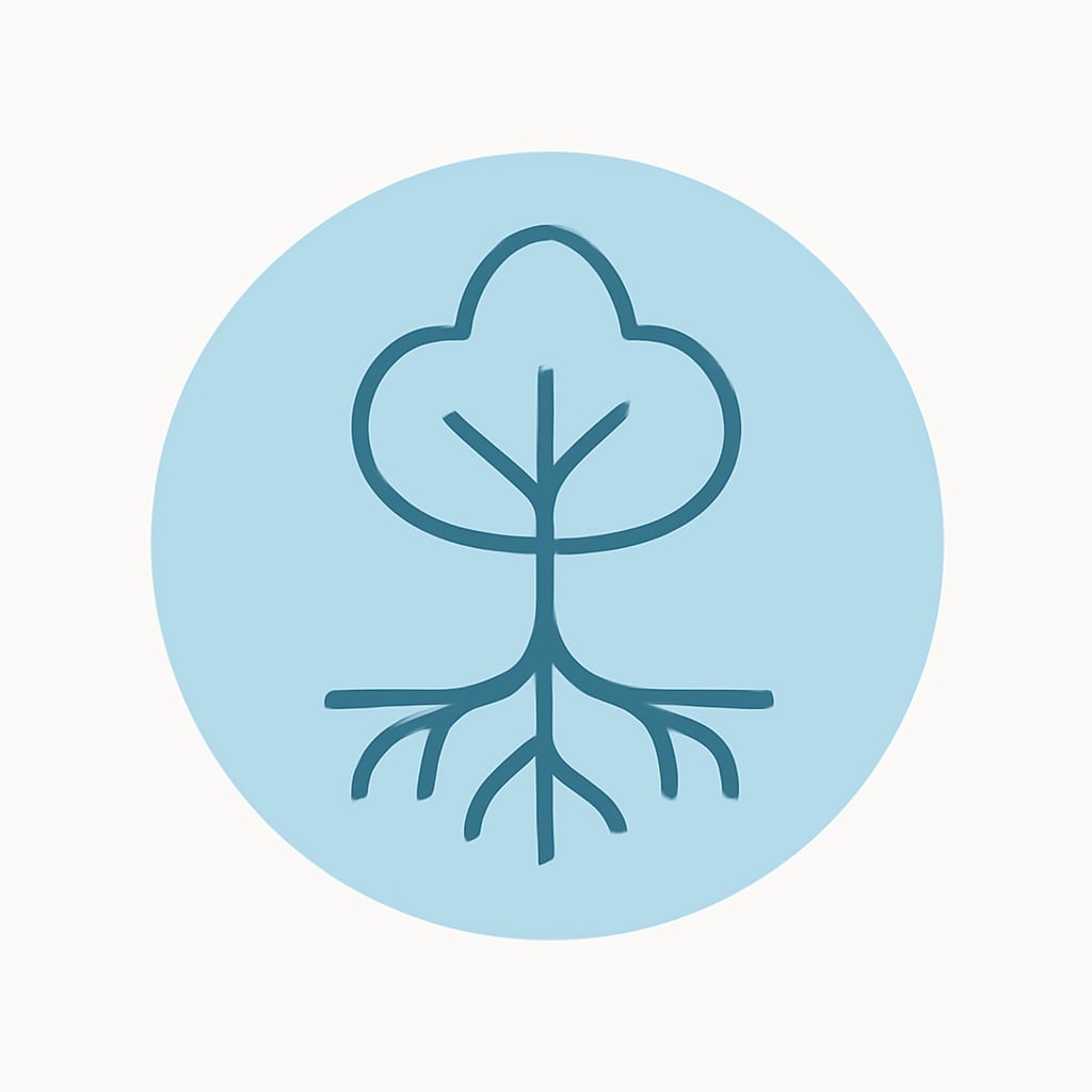 Icon representing space and nature