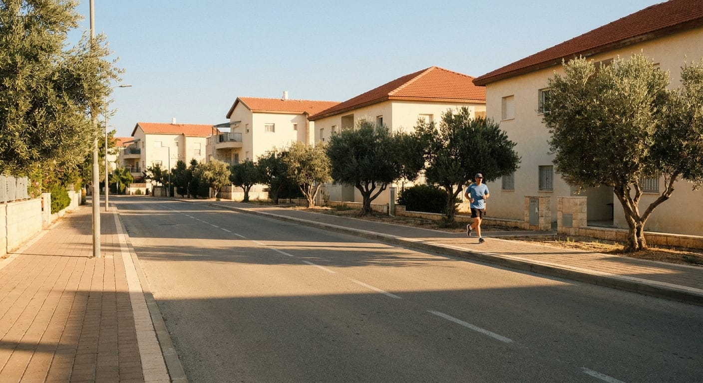 Low-density residential area in Alon Shvut