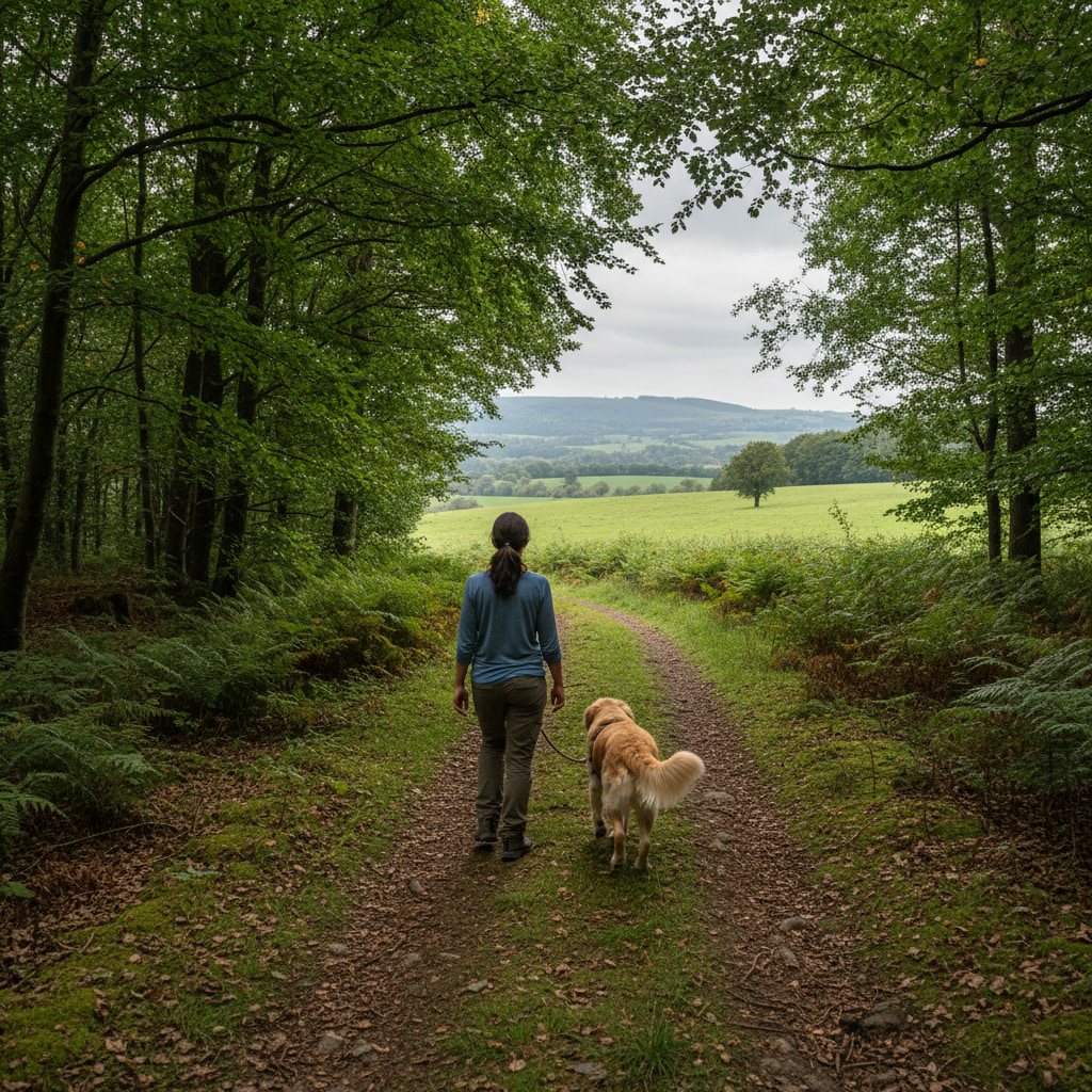 Hiking trail in Tapuach