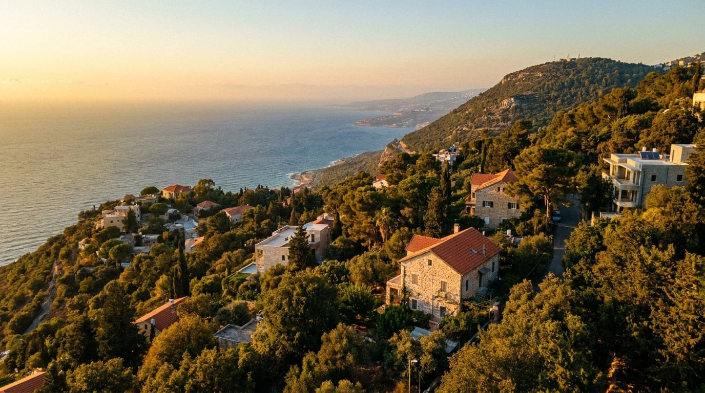 A scenic view of Carmel in Haifa District